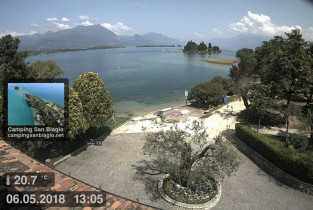 Slika pregleda web-kamere Manerba del Garda - Camping San Biagio